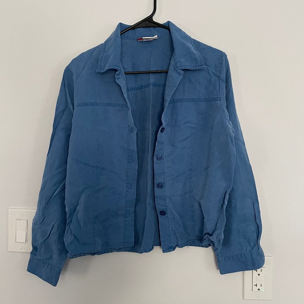 JM Collection by Jennifer Moore Botton Top In Size 10